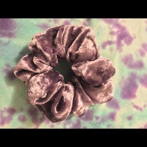 velvet scrunchie